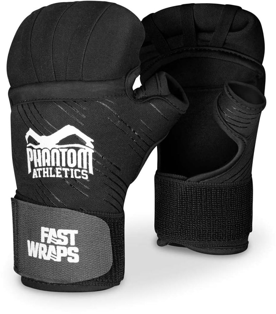 Fast Wraps Bokshandschoenen - S-M - Zwart