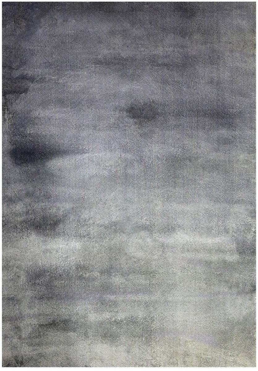 Dutch XXL Fluffy Vloerkleed | Tapijt | Summit | Uni | Grijs | 80x150 cm
