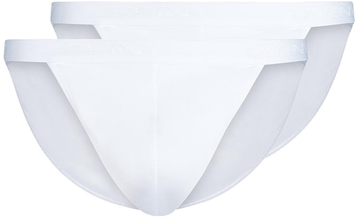 Heren Bikini Ondergoed - 100% Katoen - Wit
