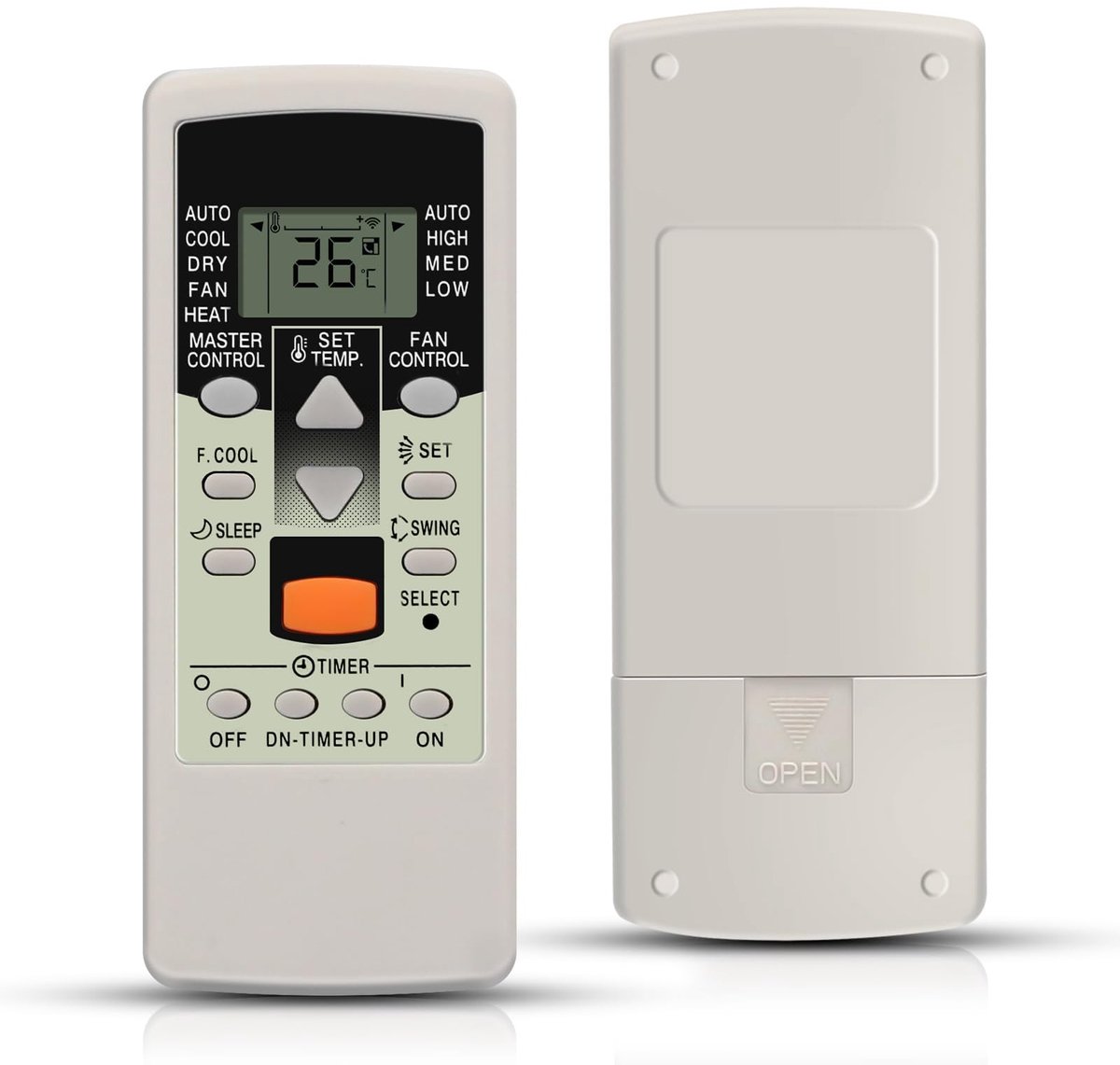 Universele Airconditioning Afstandsbediening - Voor Fujitsu