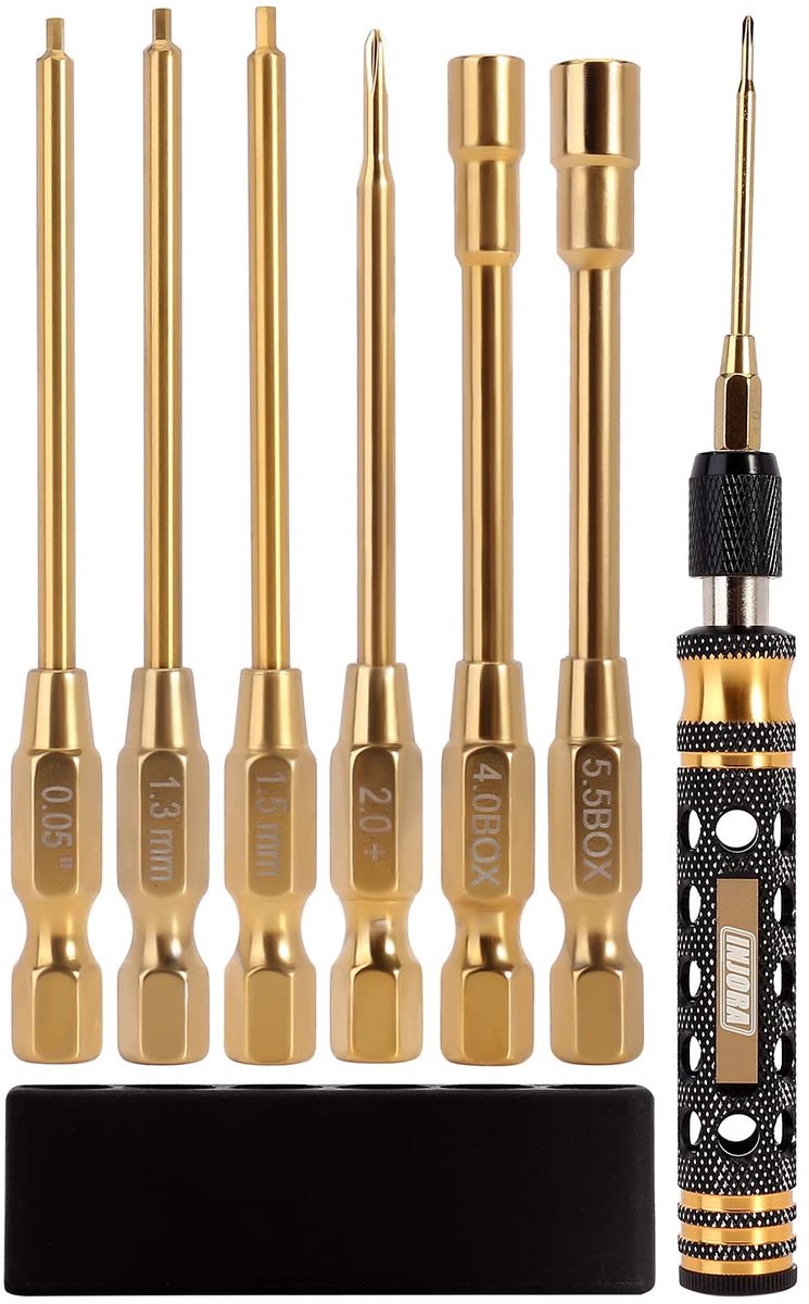 6-in-1 Hex Schroevendraaierset - Voor RC Voertuigen