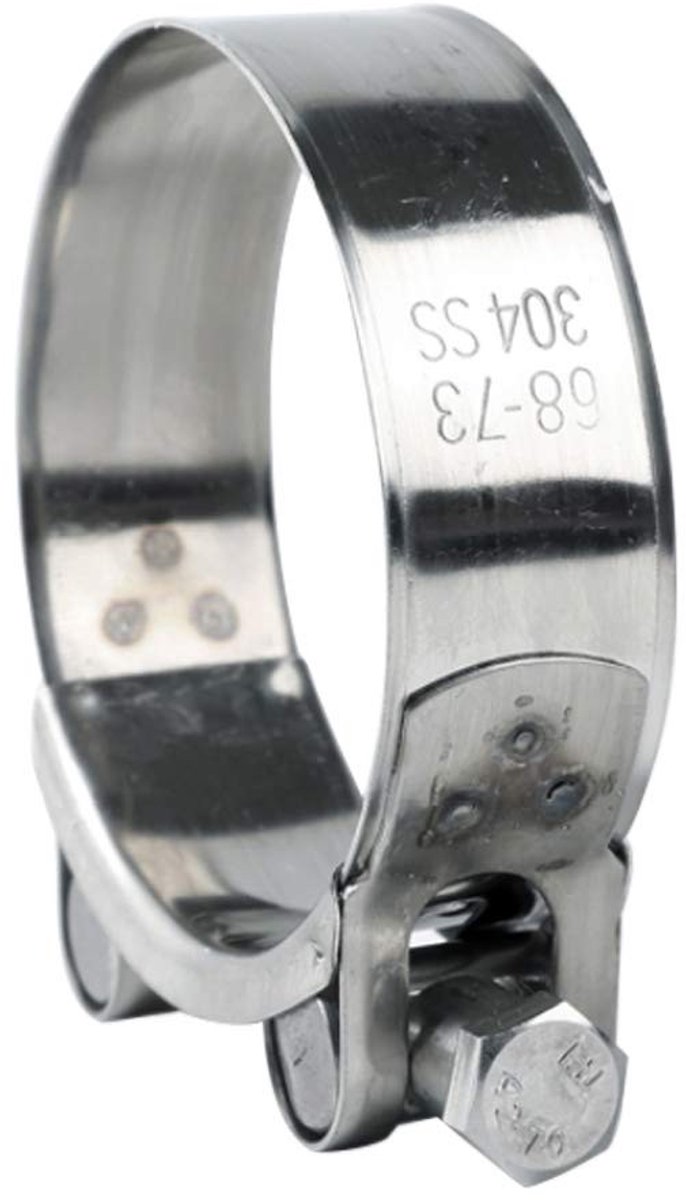 Stalen buisklemmen T-Bolt - Voor zware toepassingen - 60-63mm