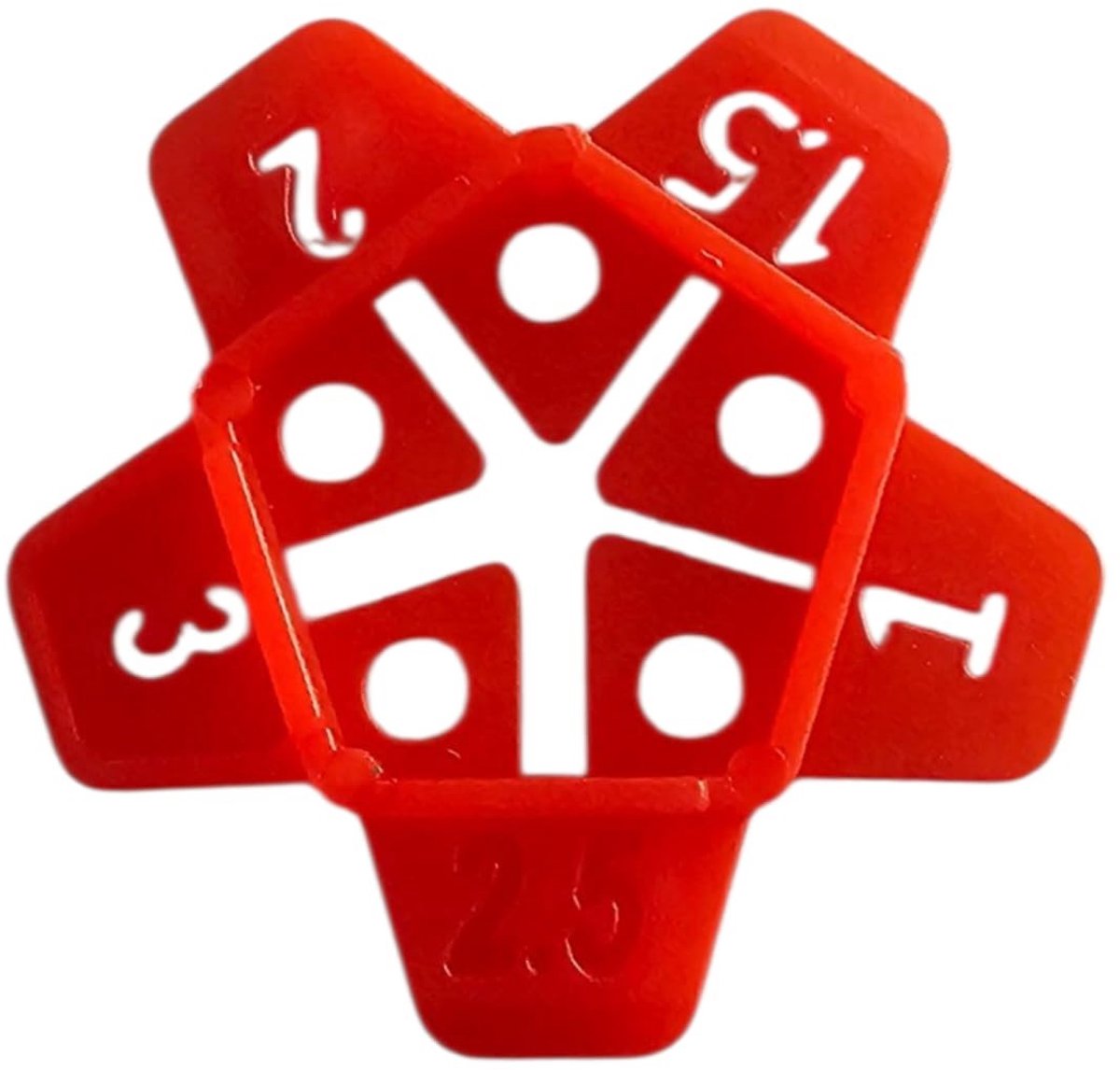 Voegenafstandhouders 5 in 1 - 1000 stuks