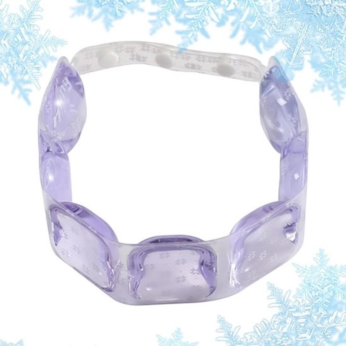 Nekkoeler Nek IJspakking - Verkoelende Nekband - Warm Weer Verkoeling - Herbruikbaar Faseveranderingsmateriaal - 60 cm - Blauw
