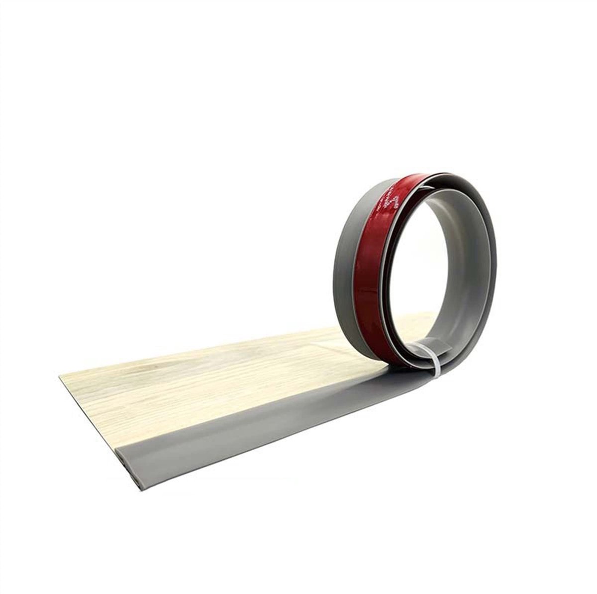 PVC Zelfklevende Overgangsstrip - Grijs - 10ft