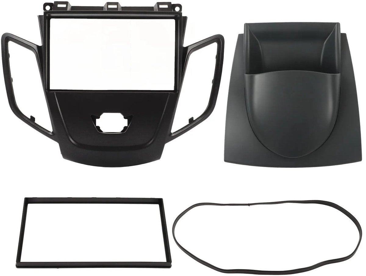 Radioframe voor Ford Fiesta 2008-2011 - ABS kunststof vervangend dashboardpaneel