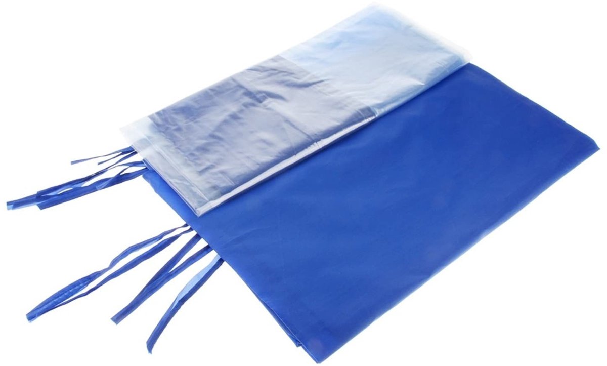 Partytent Zijwanden - Waterdichte Bedekking - Blauw Dubbelzijdig