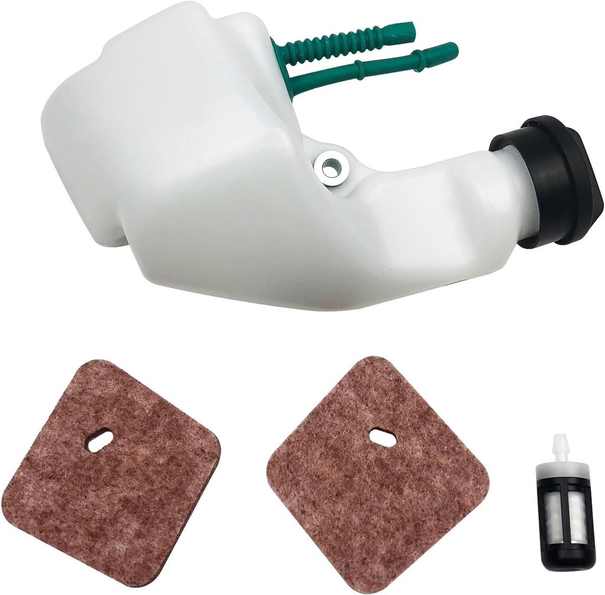 Vervangende Kunststof Gasbrandstoftank met Luchtfilters voor Tuingereedschap en Motoren zoals MM55, FS38, FS45, FS46, FS55 en KM55
