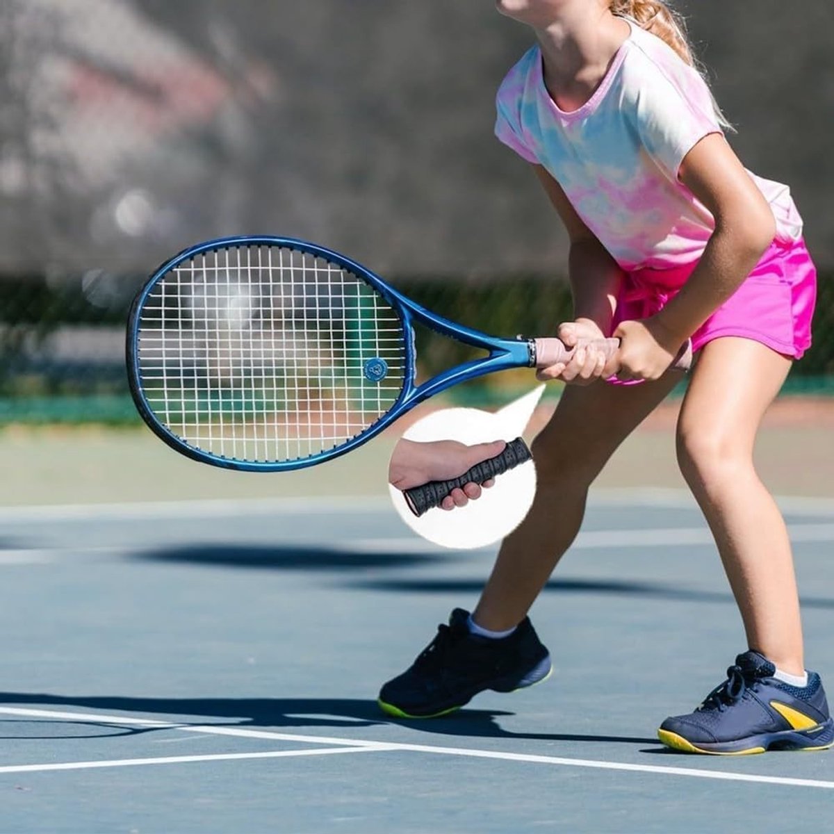 Set van 6 Ademend Zelfklevende Gripbanden voor Tennis, Badminton en Squash Rackets, Antislip en Duurzaam