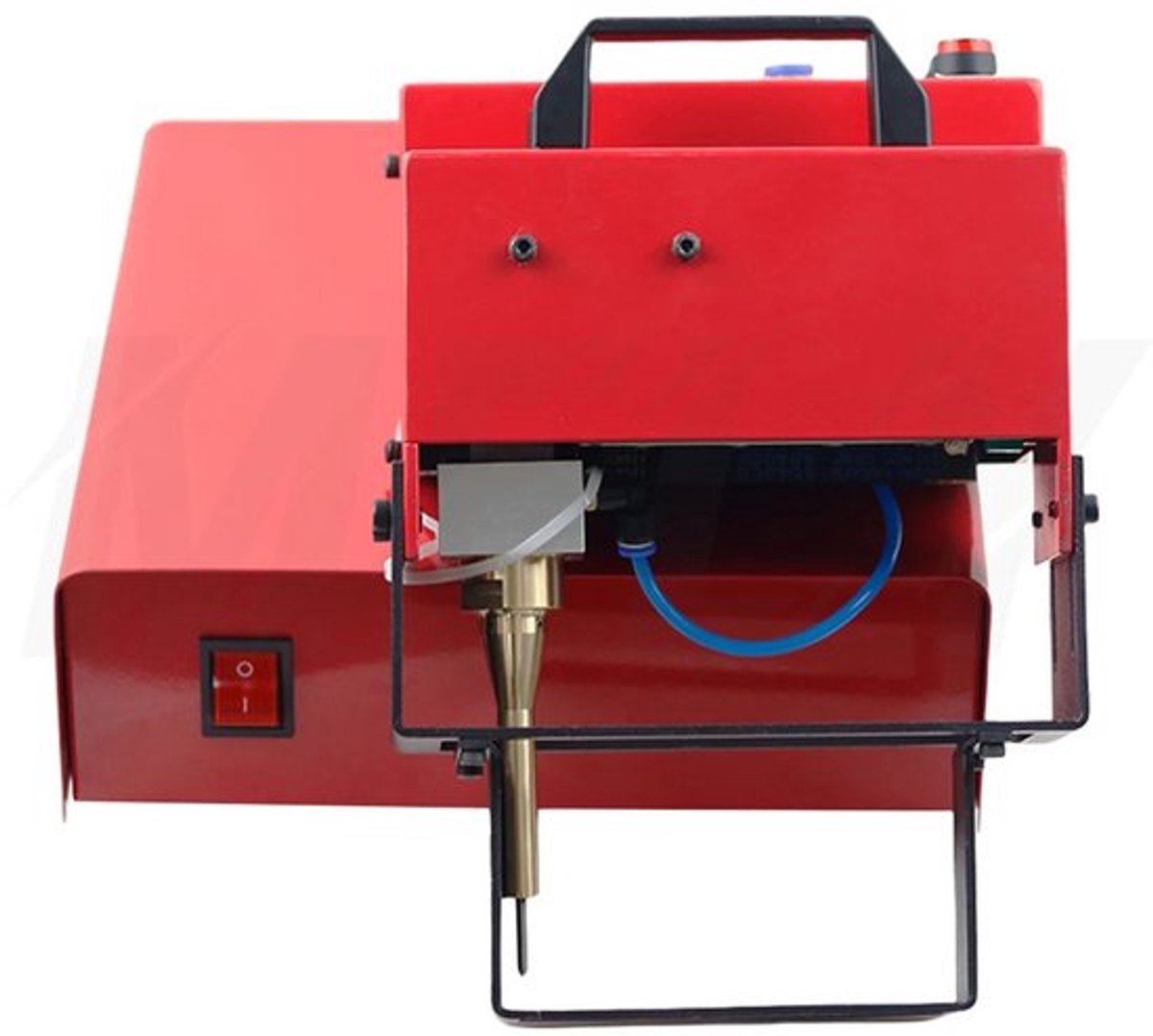 Graveerpen Pneumatisch - 100x20 mm Graveeroppervlak - 220V Voeding - Metaal Markeren - Air Dot Peen Graveermachine