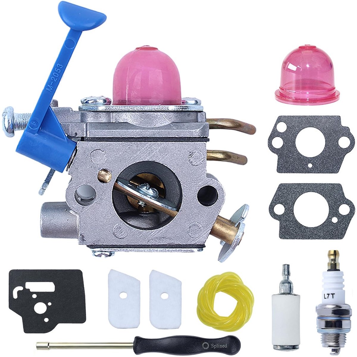 Carburetor Kit voor Husqvarna 128 Series - 11-in-1 Onderdeelset