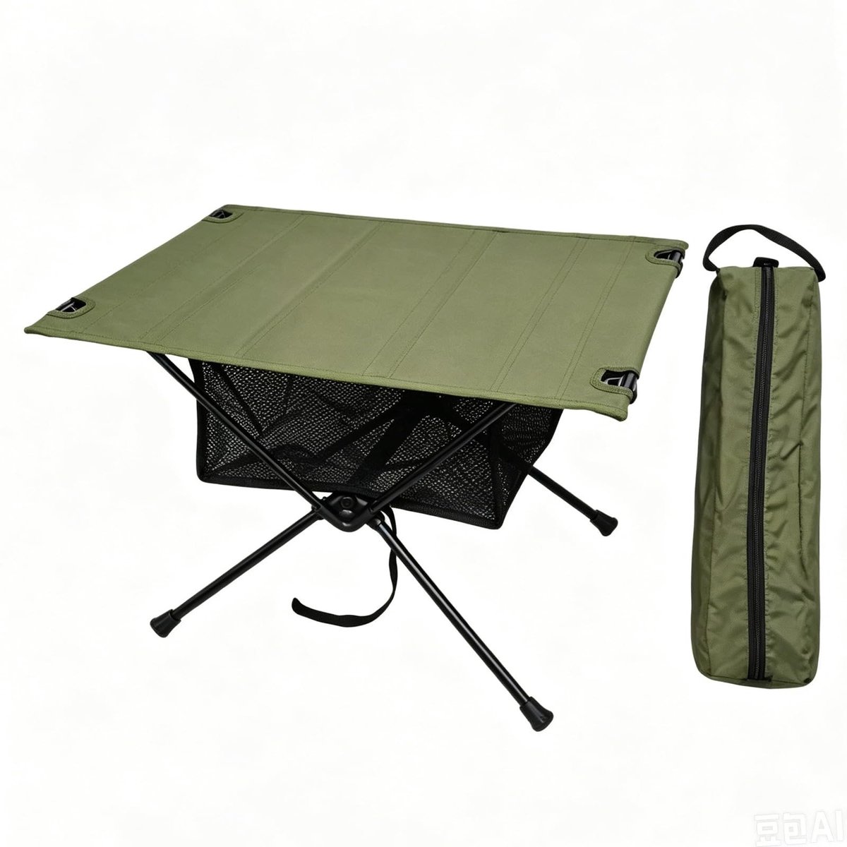 Opvouwbare Campingtafel - Lichtgewicht met draagtas, 20 kg draagvermogen