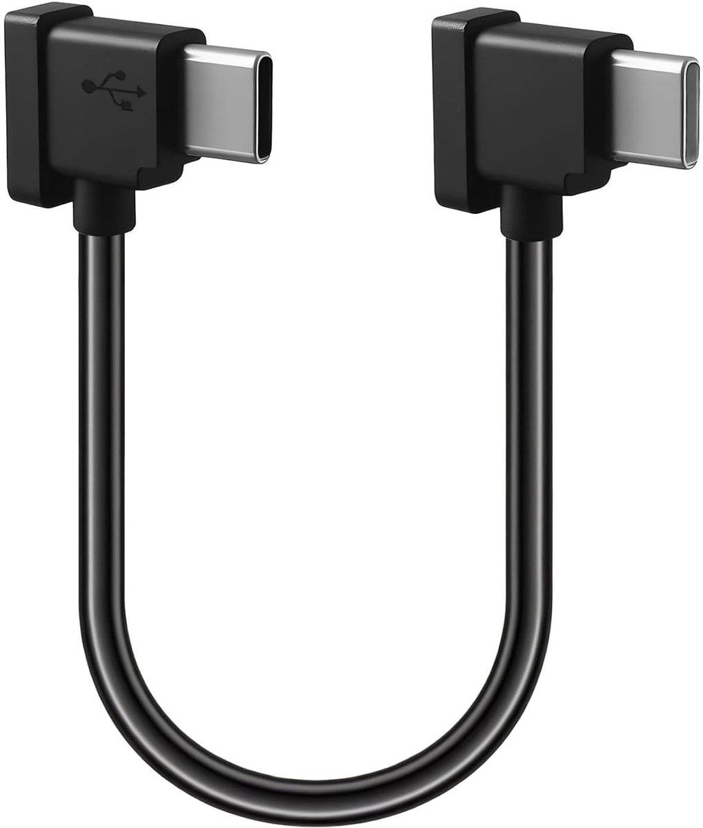 Type C naar USB C Afstandsbediening Kabel voor Drones, 14.5cm Rectangulaire Gegevensoverdracht, Geschikt voor Mini 2, Mavic 3 en Air 2S, Snelle Oplading en Dataoverdracht