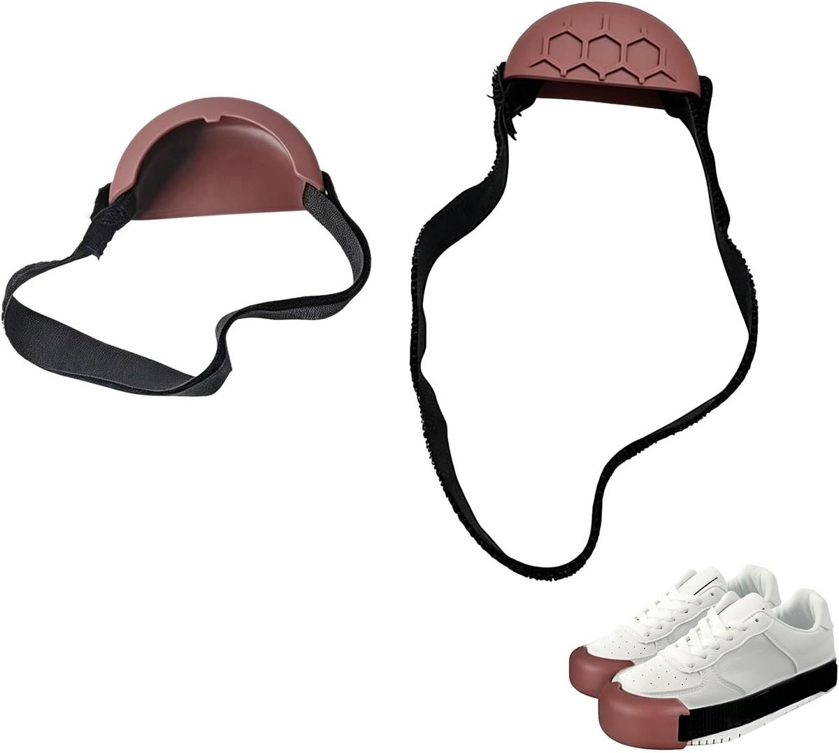 Schoenbeschermers voor kinderen, schokabsorberende teenbeschermers, ideaal voor buitenschoenen, vrijetijdsschoenen en sportschoenen