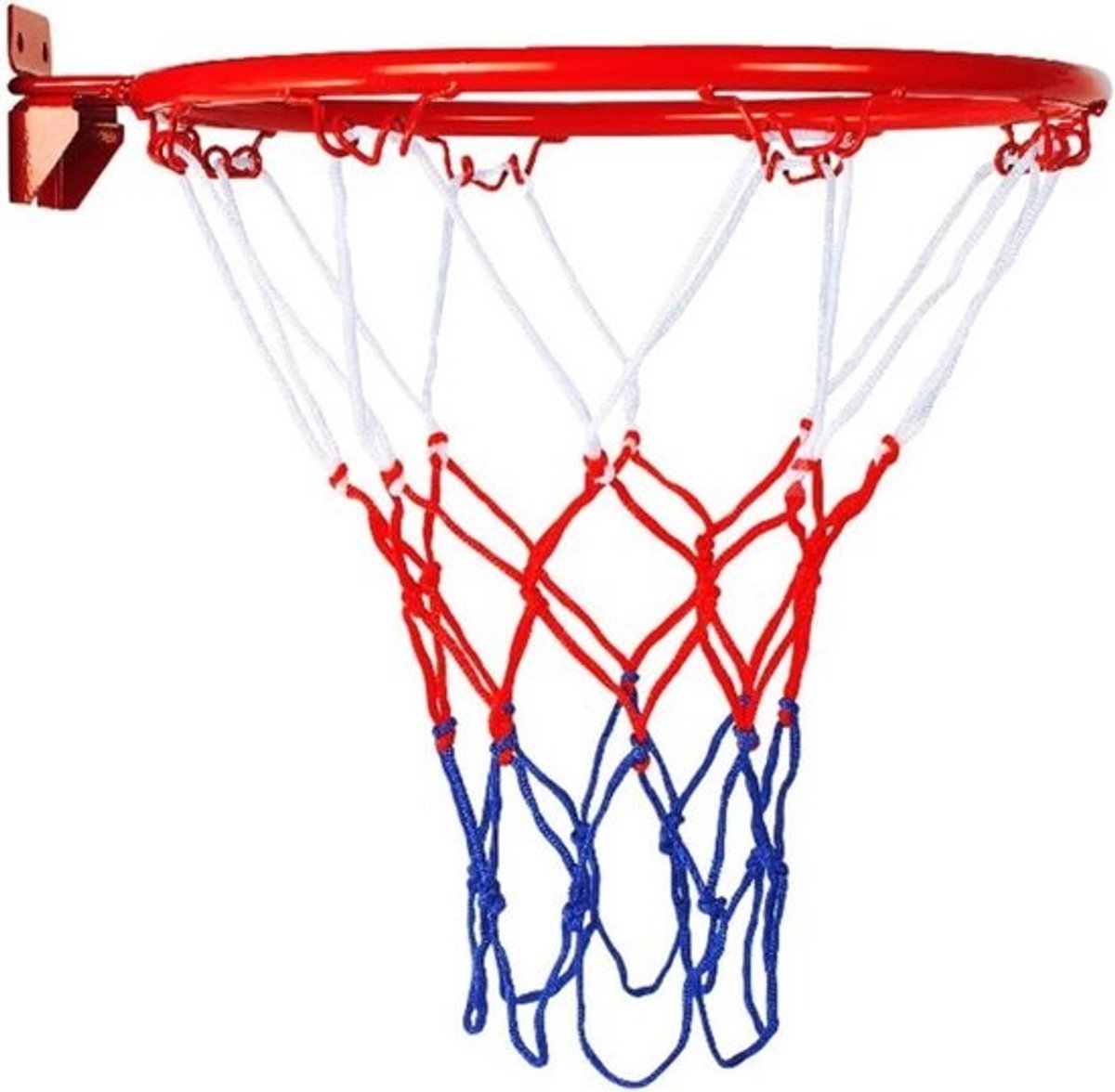 Basketbalmand - Mini basketbaldoel - Sport oefenen - Hangend ontwerp - 32 cm - Blauw rood
