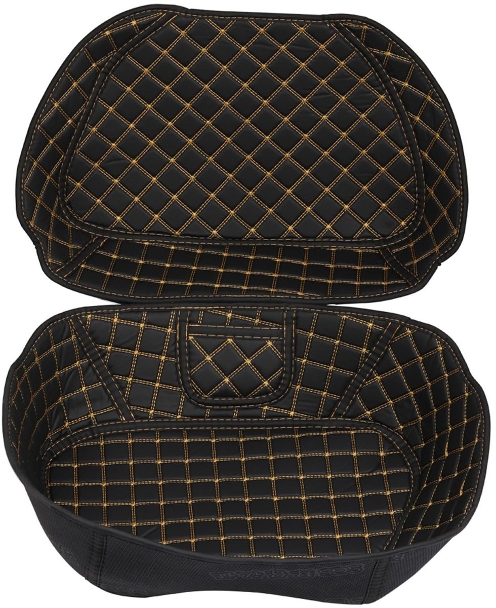 Motor Achterzitplaats Zadel Tas - Leer - 1 Set