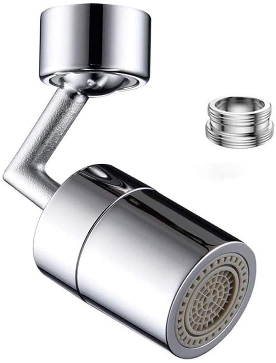 Universele Kraan met Spray Nozzle - 720° Draaiend - Foam Rubber