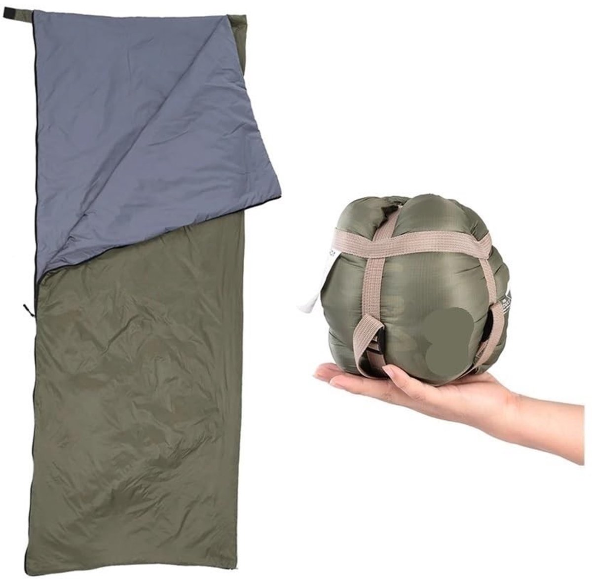 Mini Slaapzak - Ultralight Camping Outdoor - Blauw