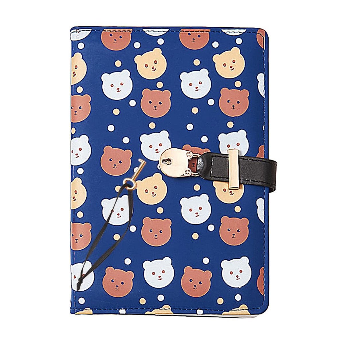 Dagboek met Slot en Sleutel - A5 Multicolor