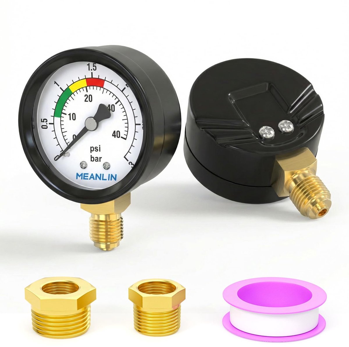 Solidchoice - Zwembad Manometer 0~3Bar voor Drukmetingen