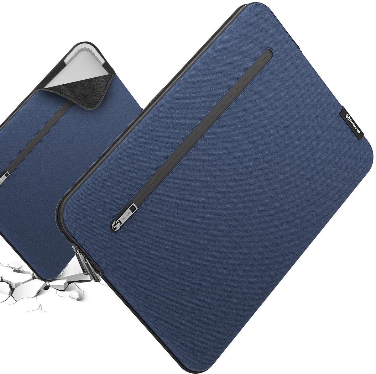 Solidchoice - Laptop Sleeve voor 15.6 Inch MSI Venture met Supercorner Ontwerp Blauw
