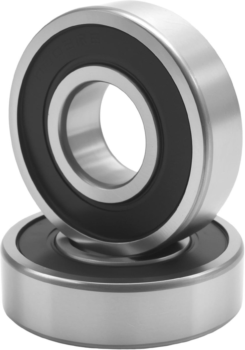 Solidchoice - Set van 2 Groefkogellagers 6305 2RS voor Machines