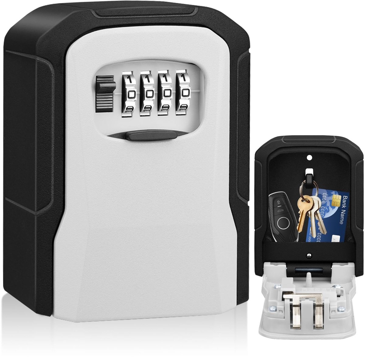 Solidchoice - Wandkluis voor Sleutels met Code