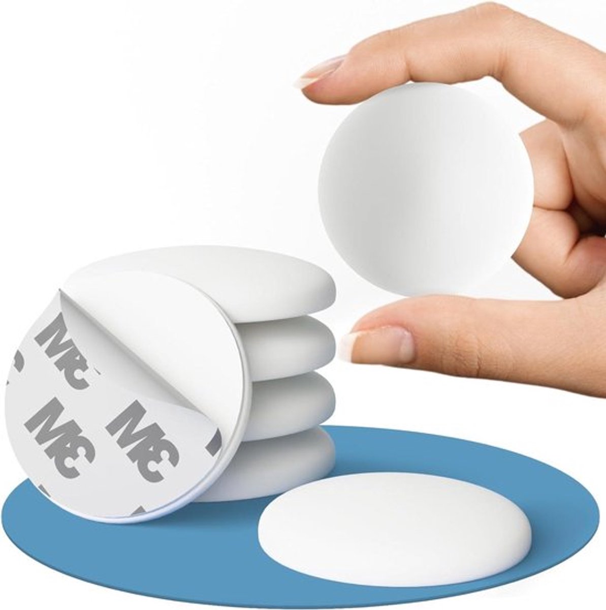 Deurstopper Zelfklevend 10-delige Set - Ideale Deurbescherming - Voor Muur - Wanddeurstopper - Wandbuffer