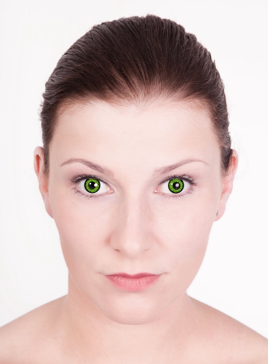 Contactlens Groene Iris met Dioptrie