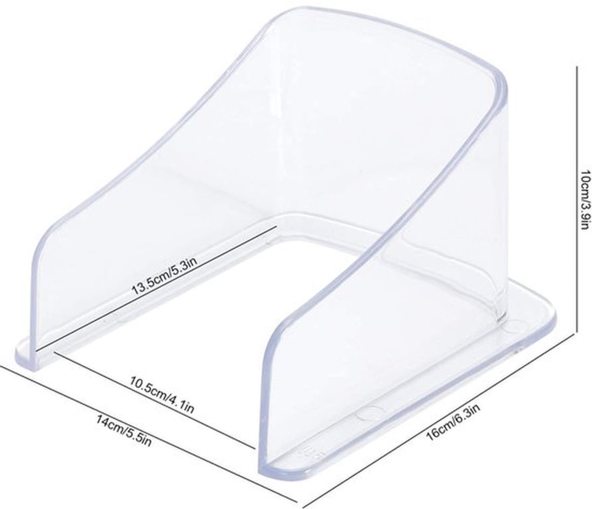 Deurbel Regenhoes Waterdicht - Toegangscontrole - Kunststof - 16x14x10 cm - 20 kg Druksterkte - 400 g Gewicht - Praktische Cover