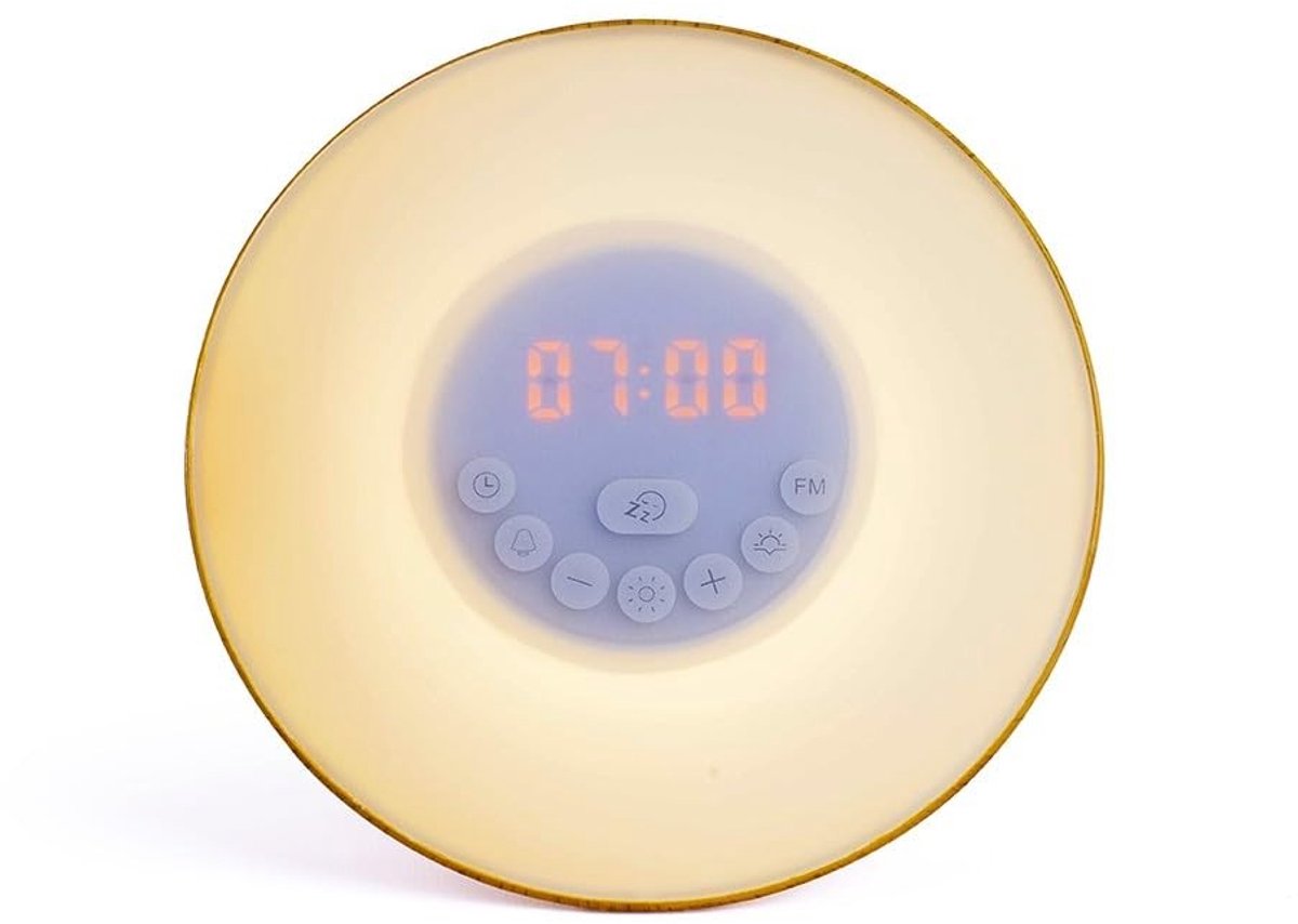 Solidchoice - Zonsopgang Simulator Alarmklok met FM Radio