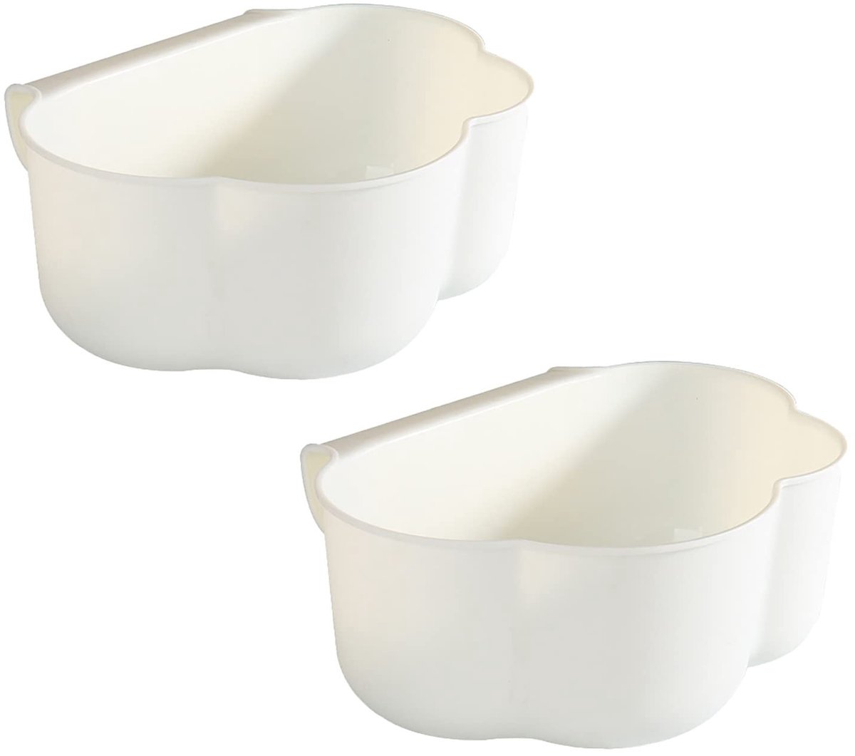Solidchoice - 2 Stuks Keukenafvalcontainer voor Aan de Deur
