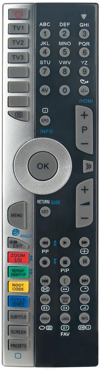 Solidchoice - Vervangende Afstandsbediening voor Medion TV