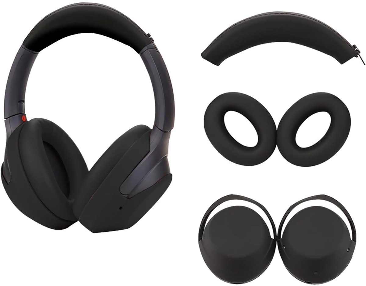 Solidchoice - Silicone Hoofdtelefoon Beschermhoes Set voor Hoofdtelefoon
