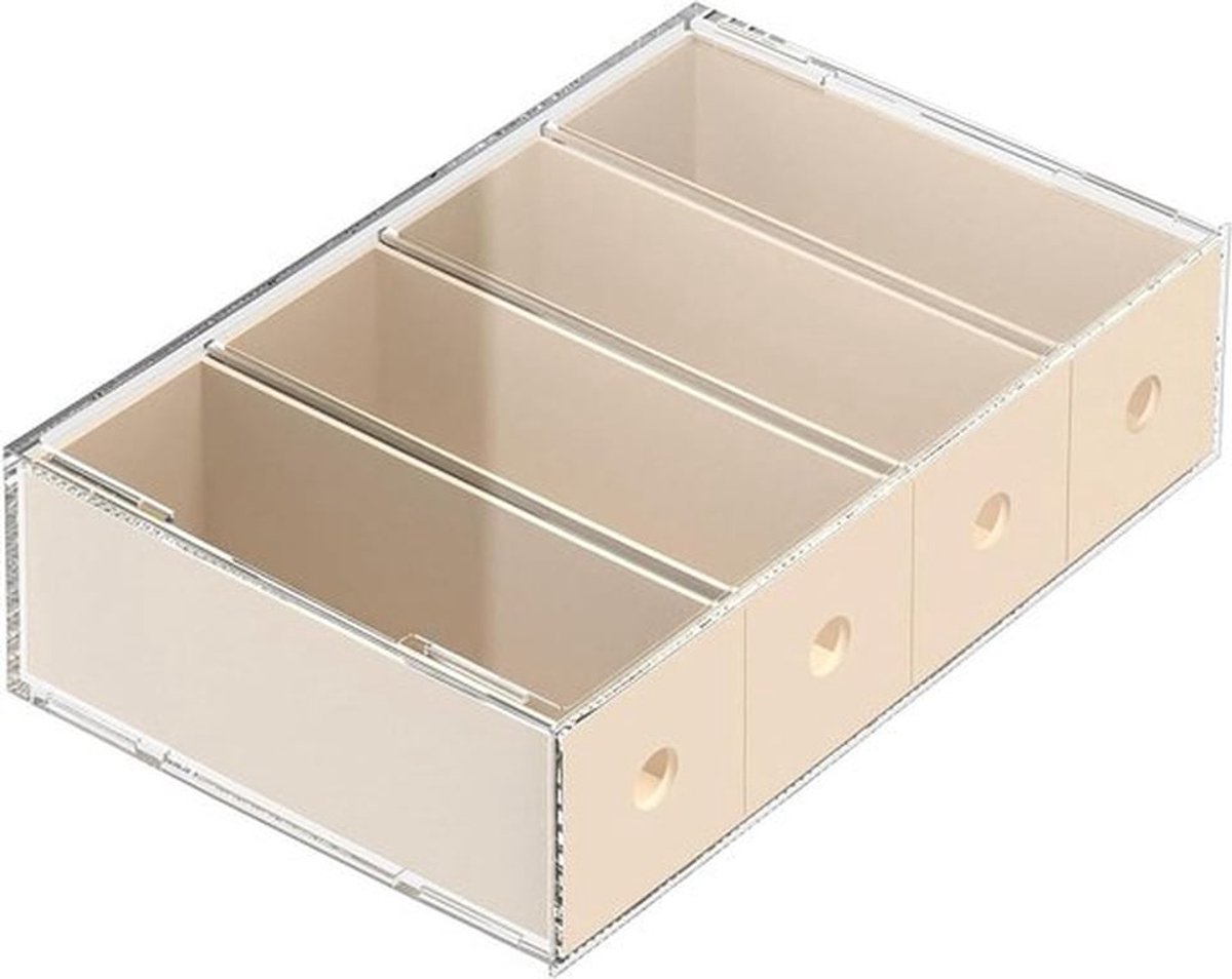 Grote Acryl Zonnebril Organizer - Opbergsysteem - Transparant - Zonnebrillenhouder - Ruimtebesparend - Stofvrij - Zonnebrillen - Geschikt voor Oversized Brillen