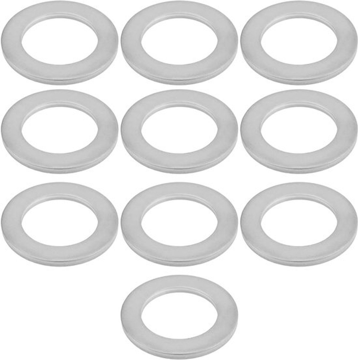 Olie Afvoer Plug Pakking - 10 Stuks - Compatibel met Ford Ranger 1999-2006 - Honda Civic IX 2012-2016 - Auto Onderdelen - Geschikt voor Diverse Modellen