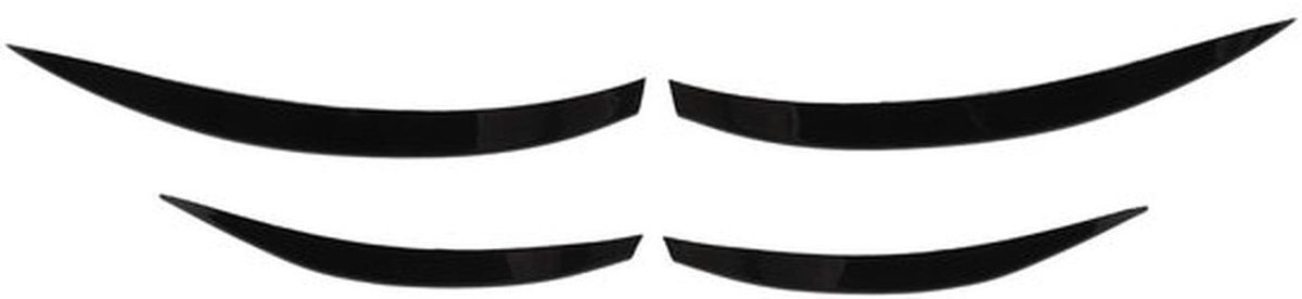 Zijgrille Upgrade - Voorbumper Trim - 4 Stuks - Specifiek Ontworpen Vervanging - Hoogwaardige Materialen - Verbeterde Esthetische Aantrekkingskracht - Grille