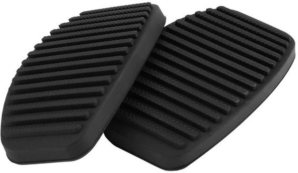 Remblokken Hoogwaardige Vervangingsrubber - Remblokken Auto - Remblokken Voetrem - Remblokken Koppeling - Remblokken Set - Duurzaam Thermoplastisch Rubber - Pedalrubber