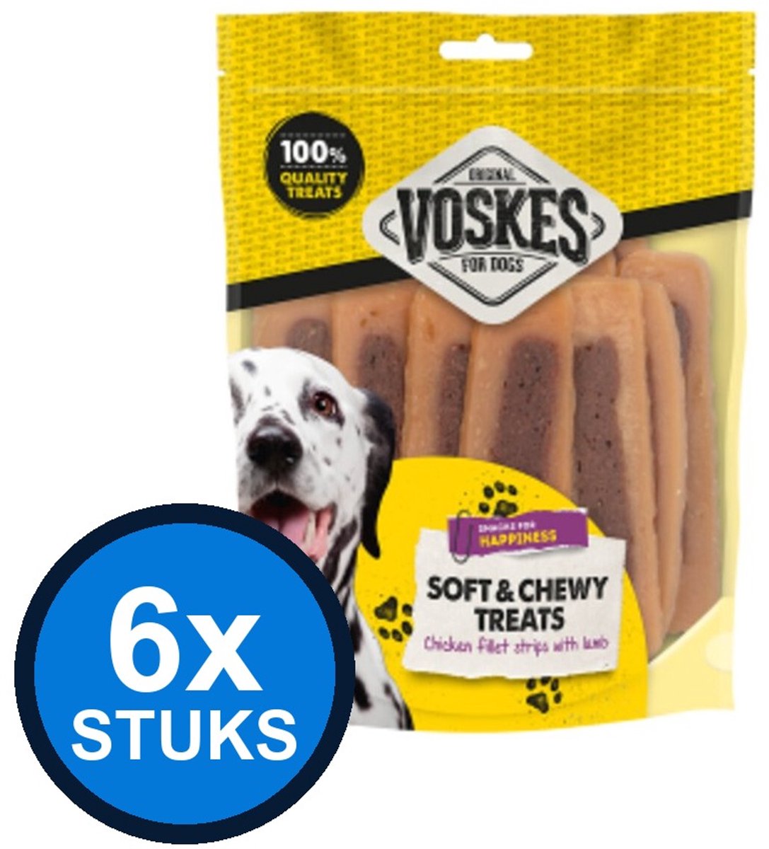 6x Voskes kipfilets lam 400gr