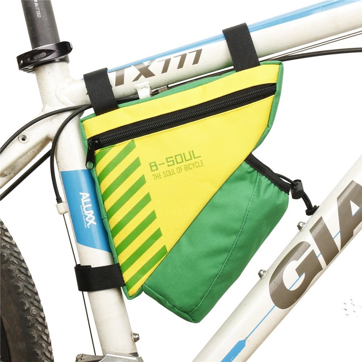 Solidchoice - Fiets Triangle Frame Bag 1.5L met Waterfleshouder