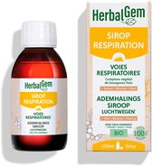 Herbalgem - Ademhalingssiroop Luchtwegen - Bio - 150 ml