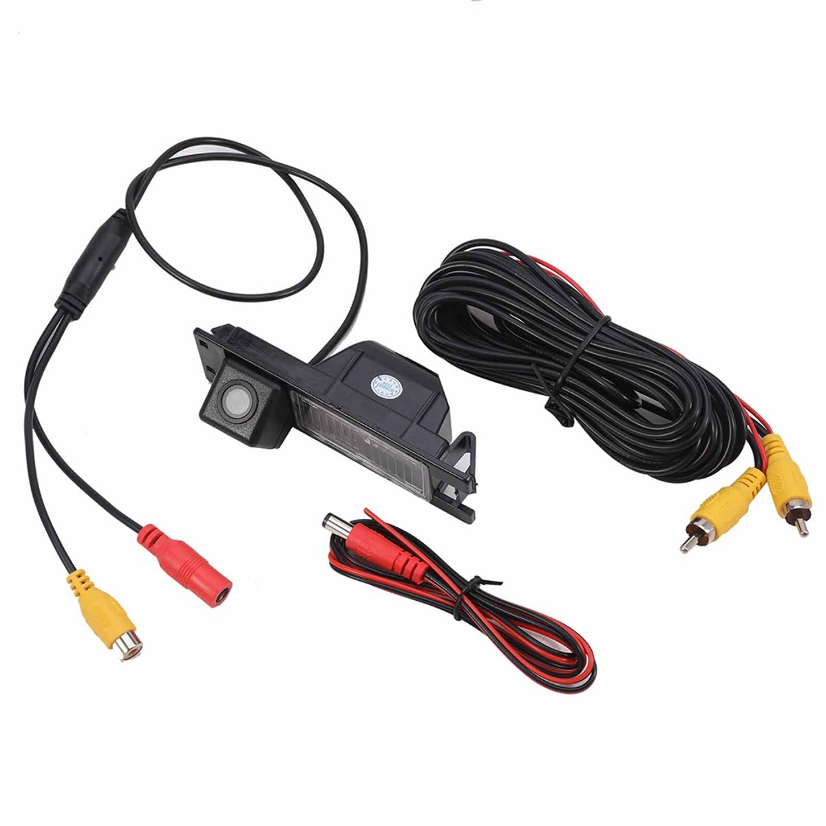 Pro2 achteruitrijcamera - Compatibel met Opel Vectra C, Astra H, Corsa D, Meriva A, Zafira B - High-definition nachtzichtcamera - zonder verlichting - 1 set