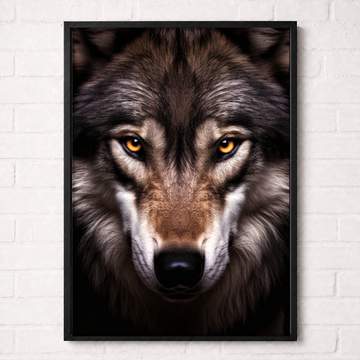Wolf Poster - Wildlife Portrait Collection - Dieren Posters - A2+ 43,2 x 61 cm