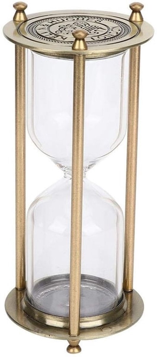 Zandloper Transparant Glas - Timer - Decoratie - Cadeau - Kinderspeelgoed - Schokbestendig