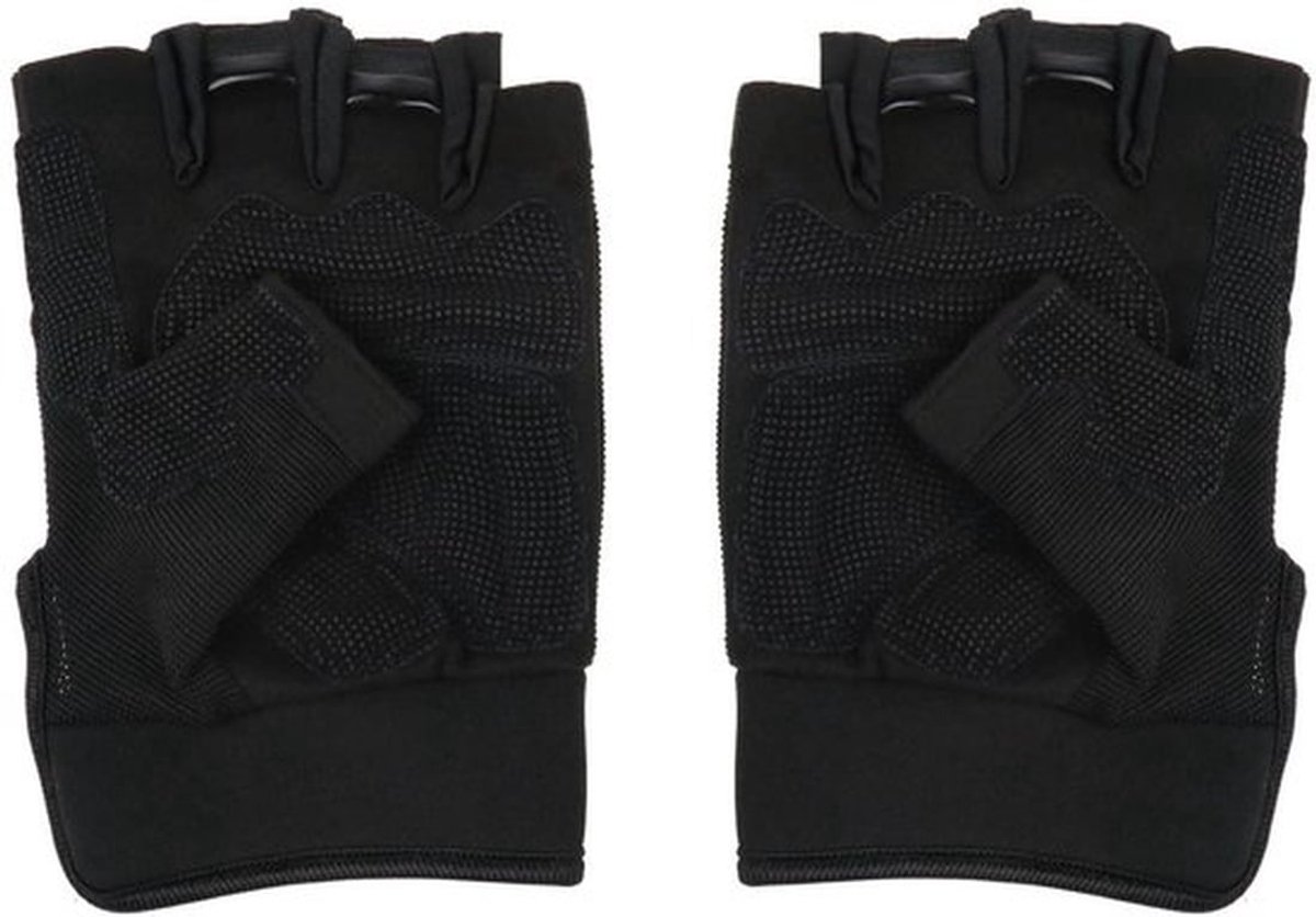 Vingerloze Motorhandschoenen Antislip - Halve Vinger Handschoenen - Outdoor Sporthandschoenen - Fietshandschoenen - Wandelen/Bergbeklimmen - Palmomtrek 21,6-22,9 cm