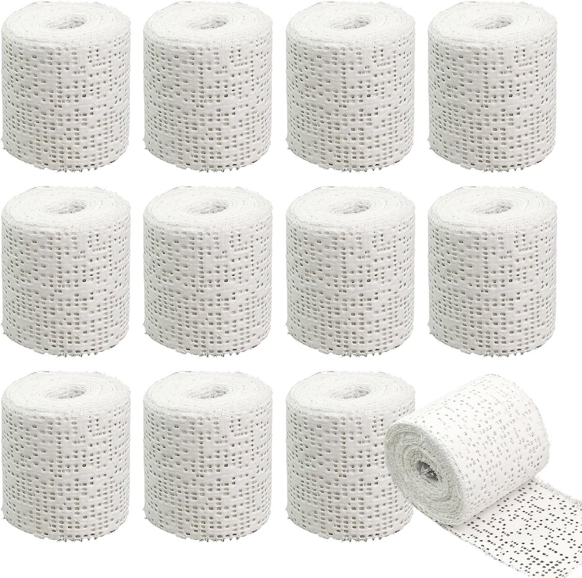 Gipsverband - Wit - 5 cm x 2,7 m - Huidvriendelijk en Ademend - Voor Creatieve Projecten