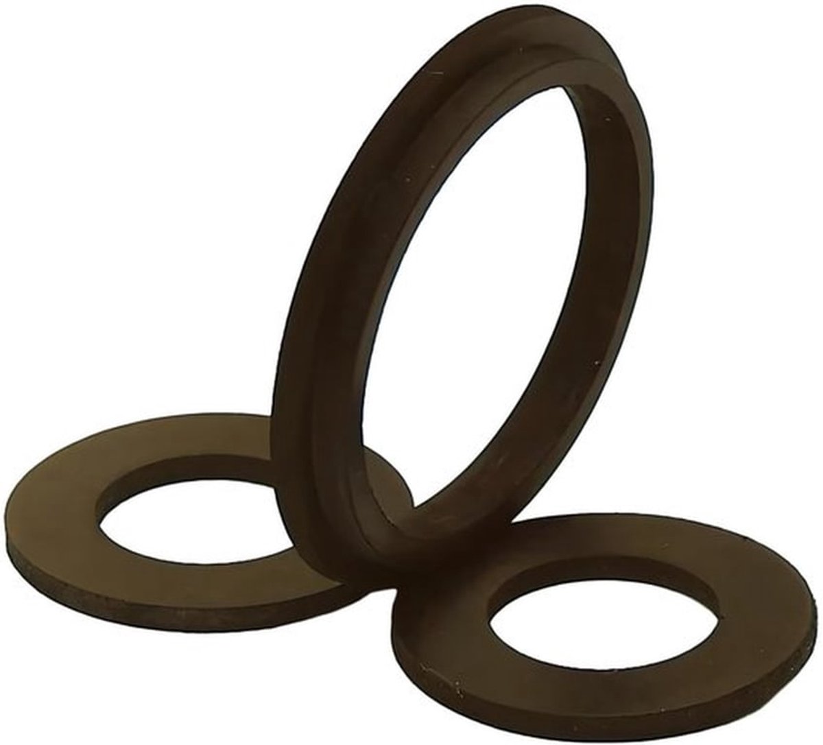 Afdichtingsset 3-delig - Afdichtingen - Verbindingsafdichtingen - Onderlegschijven - Compatibel met Airjet spa's - Gemaakt van siliconenrubber