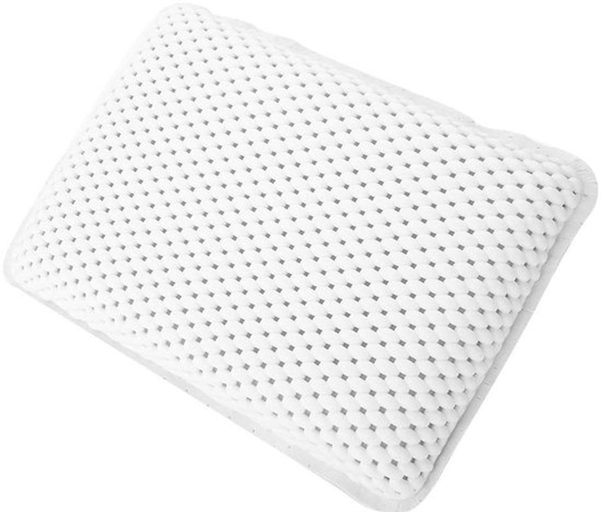 Hoofdkussen Holle Oppervlak - Ondersteuning Hoofd/Nek - Antislip Zuignappen - PVC-schuim - Comfortabel - Milieuvriendelijk - Badkussen