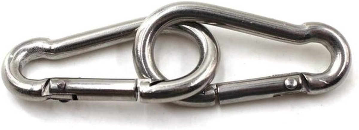 Karabiner 304 roestvast staal