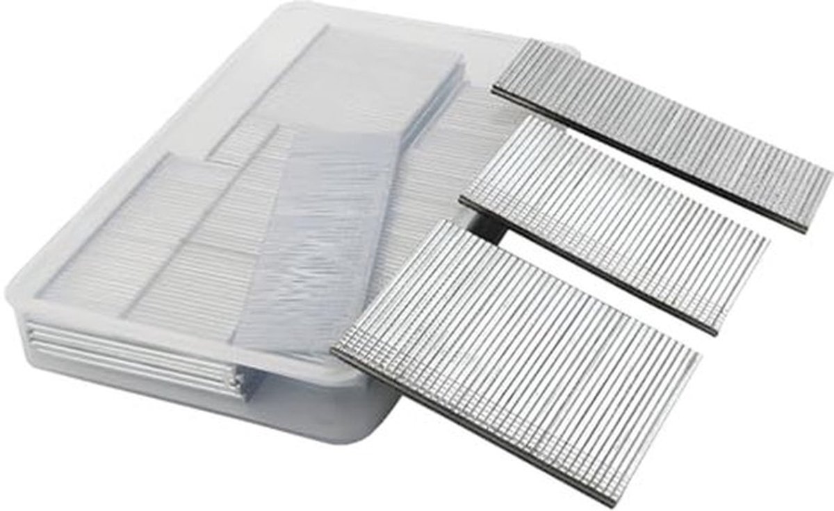 Brad nagels met T-vormige kop voor nagelpistool - 1140 stuks, ideaal voor bevestigen en montage